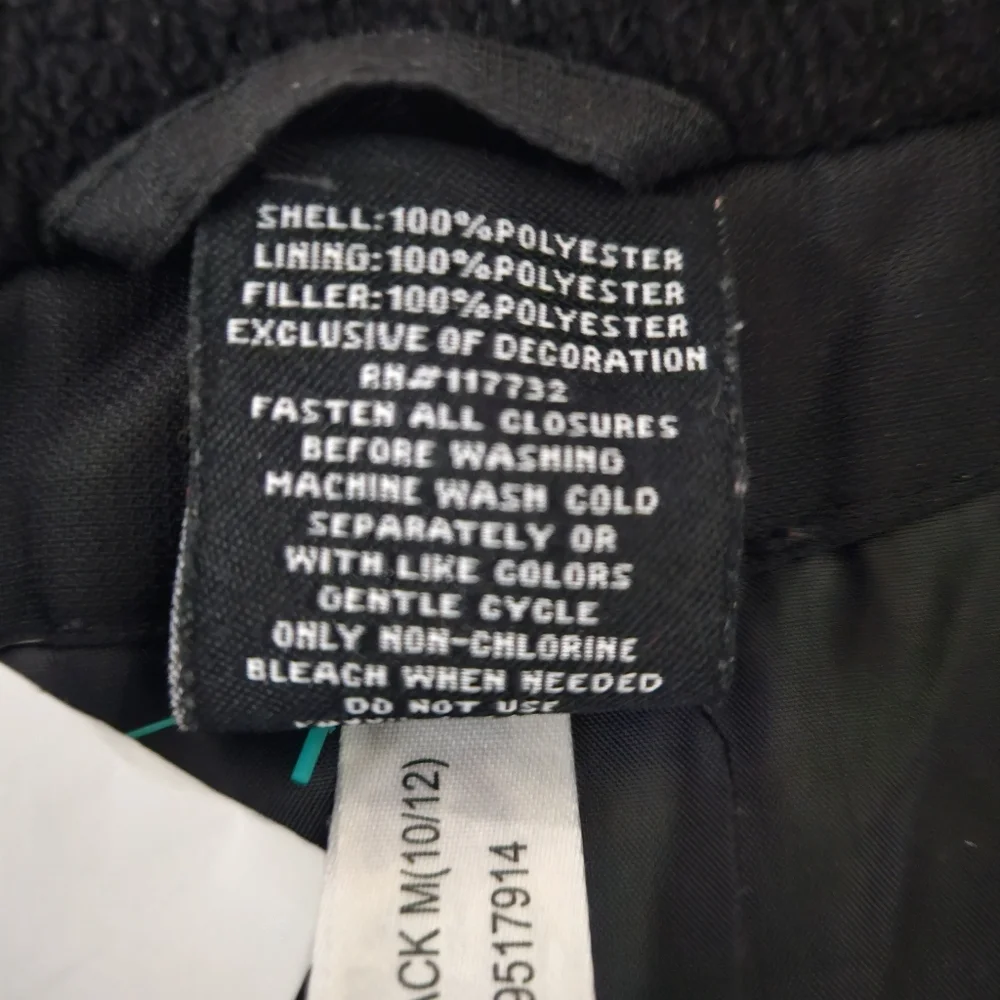 Kids Black and Neon Yellow Winter Jacket - Snowboard, Ski, Puffer, Cold Weather